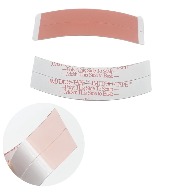 36 PCS JMJ DUO-TAPE Red double sided Tape for toupee wig adhesive arc super strong wig tape 2-4 weeks lasting