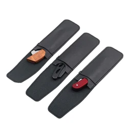 Black PU Leather Protective Razor Case and Shaver Pouch (1 pc)