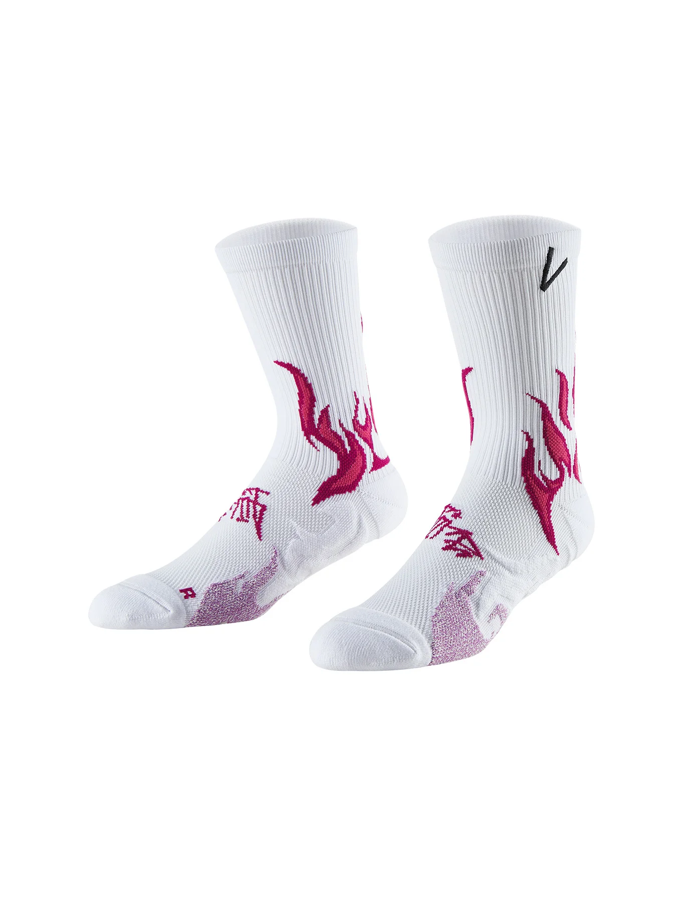 Fire Pattern Running Socks 9