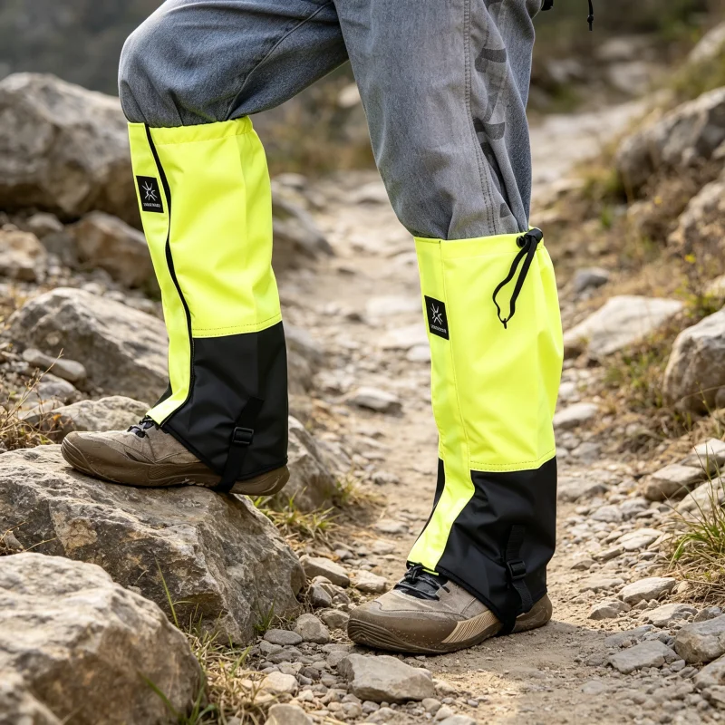  slider image of Durable Waterproof Leg Gaiters
