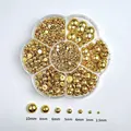 Gold beads