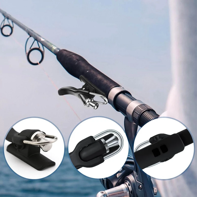 Cast Cannon Surf Fishing Trigger,4 Pcs Aid Sea Fishing Casting Trigger,Cast Ease Pro For Sea Shore Beach