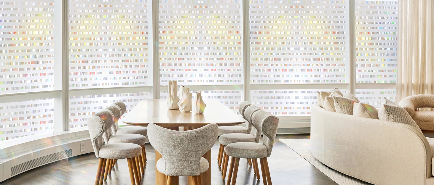 Description Picture 2 of itemRainbow Window Privacy Film Stained Glass Window Cling Non-Adhesive Removable Static Cling Decorative Window Sticker for Home