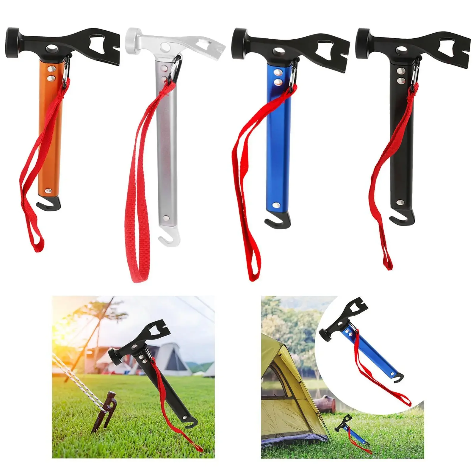 Tent Stake Hammer Camping Hammer for Outdoor Sports Camping Tent Backpacking