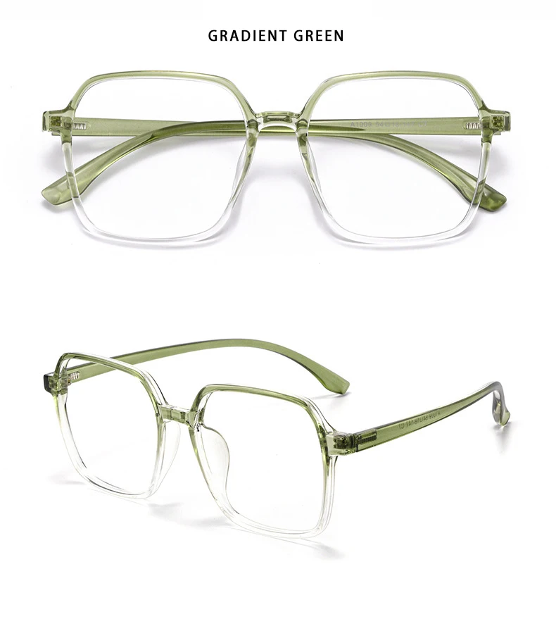 Momoja Retro Mode Geschäft ultraleichte tr90 Polygon Brille optische Brille Rahmen Mann Frau Brille a1009 – Detail 9