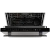 QWSHARP Slide-In Dishwasher,Stainless Steel Finish,24" Wide,Soil Sensors,Premium White LED Interior Lighting,Smooth Glide Rai 3