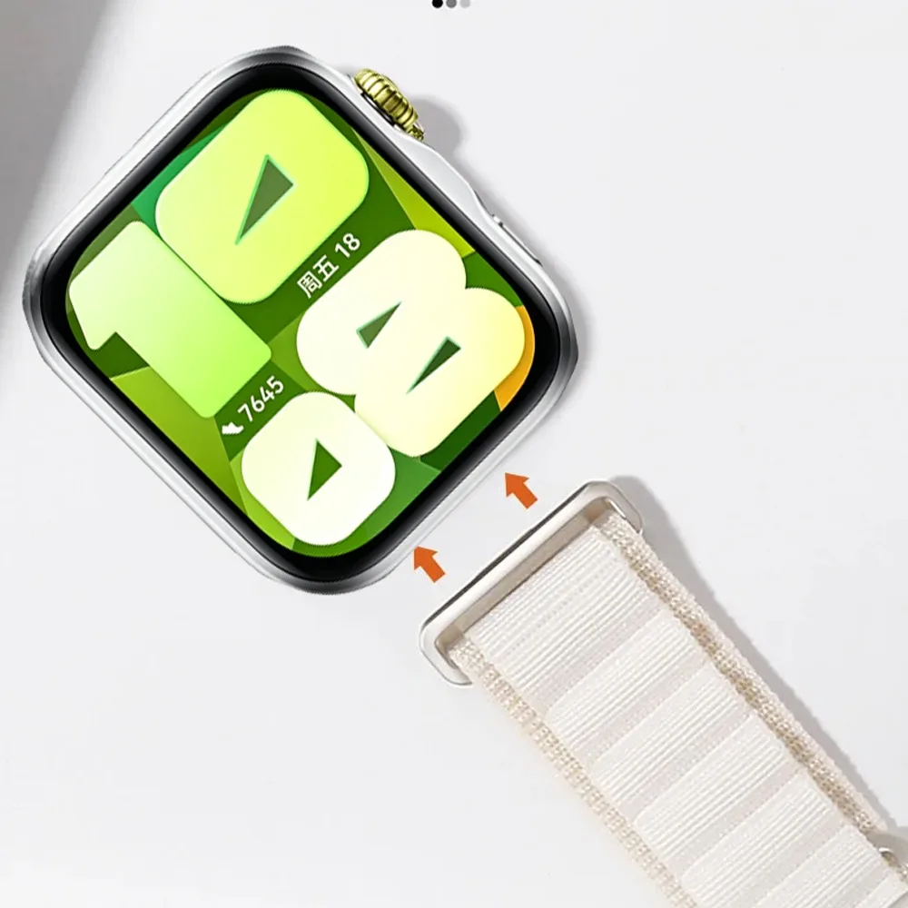 Alpine Nylon Loop Strap: Breathable Smart Wristband Bracelet