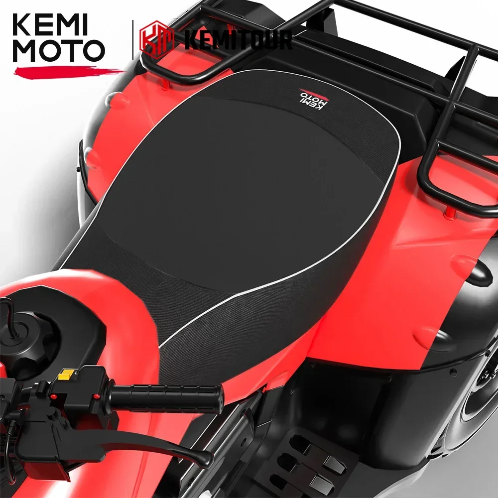 KEMIMOTO Camo ATV Tank Saddle Storage Bag For Polaris Sportsman 450 570 Yamaha E