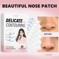 Special Nose Shrink Strips Narrow Nose Stickers Cosplay Shrinking Nose Wing Stickers Narrow Thin Nose Invisible Beauty Shrinking 1