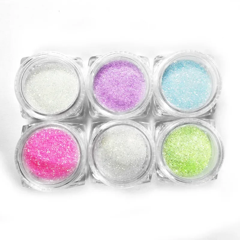 Glow In The Dark Pigment Luminous Nail Dipping Powder Summer Decoration Manicure Accessories Tool For Nail Supplies Professional