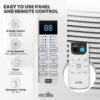 6000 BTU Window Air Conditioner, ac window unit with Washable Filter, Remote, Dehumidifier, Fan, Cools Up to 250 Square F 5