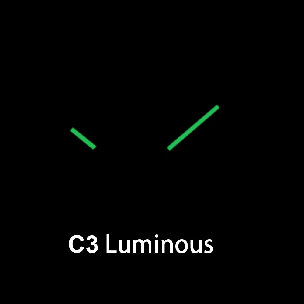 13.5mm C3 Luminous Hands Watch Accessories Pointer for VK-63 Movement