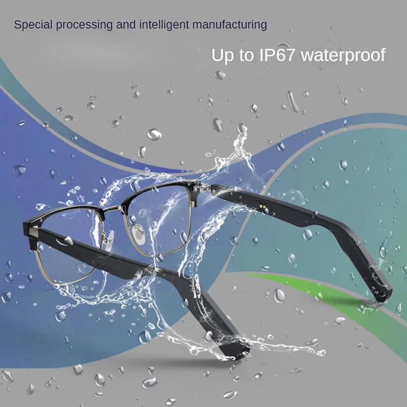 

Revolutionize Your Vision with Wireless Bluetooth Smart Glasses, Featuring Anti-Blue Light Technology and Talking Capabilities