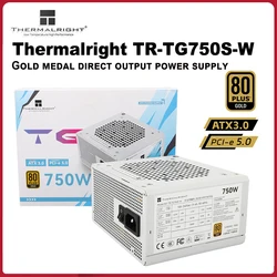 Thermalright TR-TG750S-W Gold Medal Power Supply Rated 750W Straight out Computer Desktop Esports Power Supply