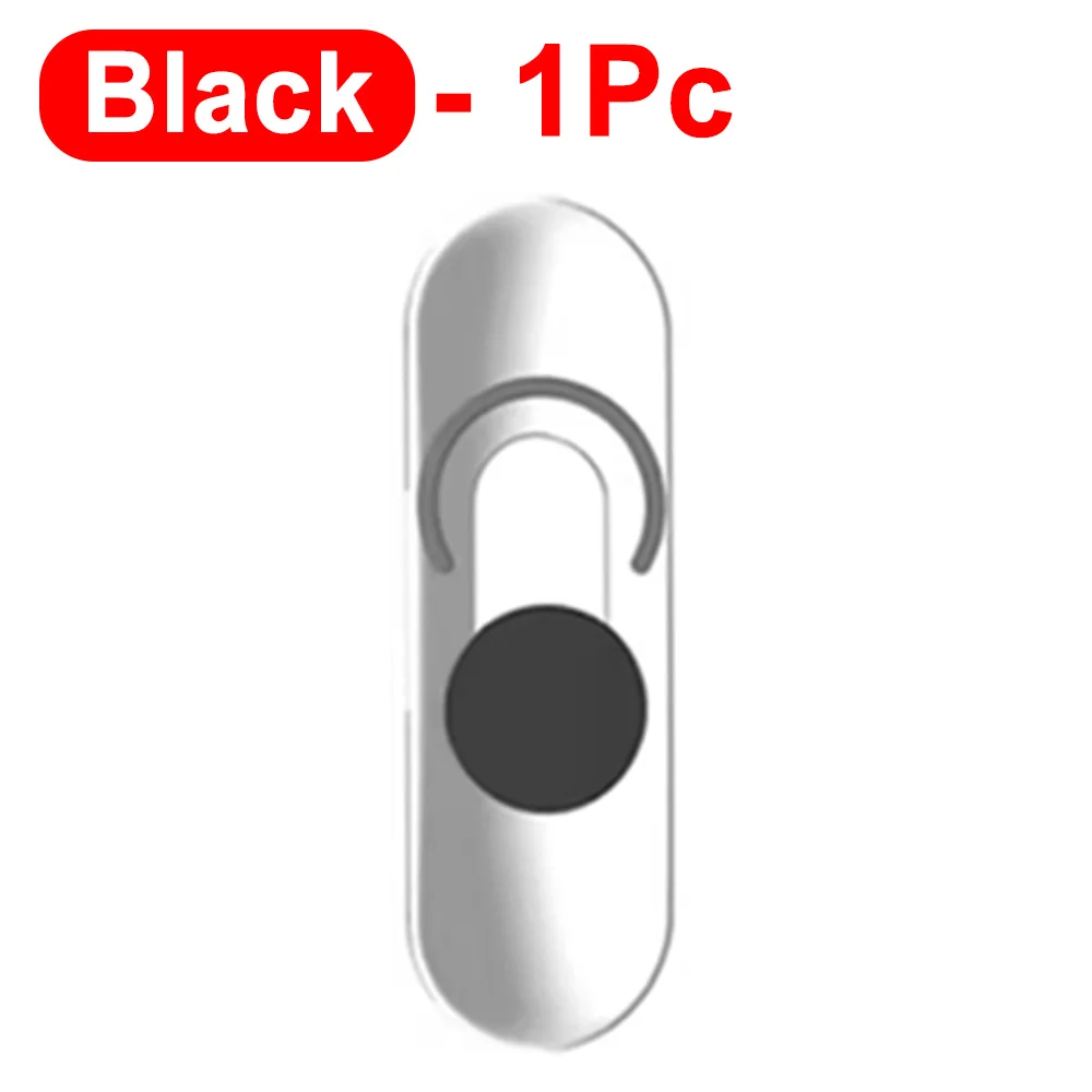 Premium Metal Sliding Webcam Cover with Lens Privacy Transparent Sticker
