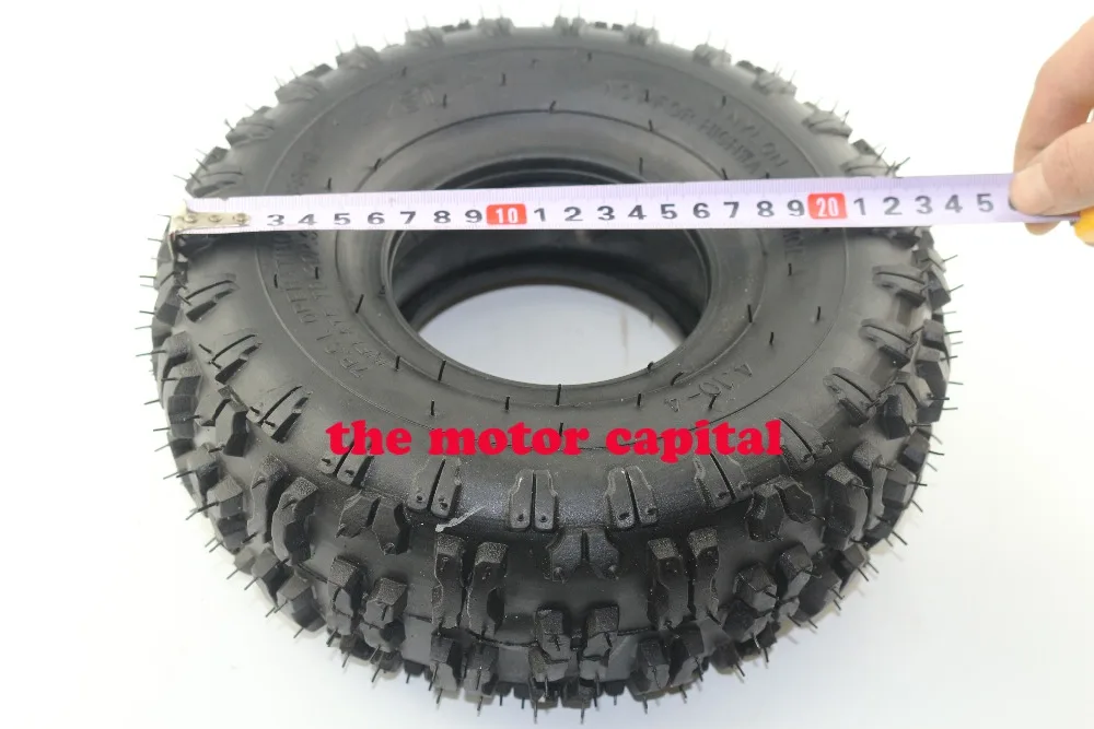 High-quality 4.10/3.50-4 410/350-4 ATV Quad Go Kart 47cc 49cc Chunky 4.10-4 Tire inner tube Fit All Models 3.50-4 4"