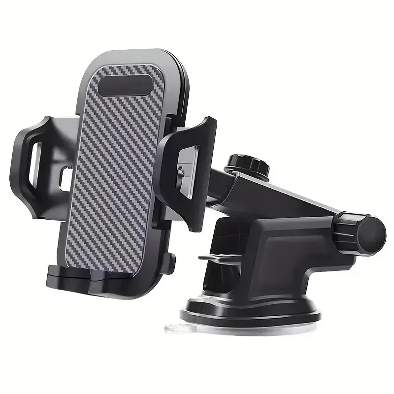 Universal Suction Cup Car Phone Holder with Adjustable Stand
