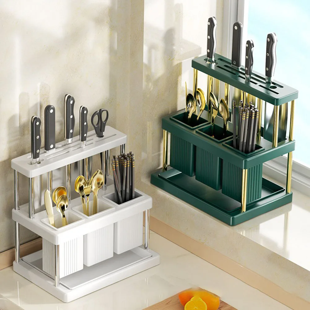 

Cutlery Holder Spoon Fork Chopstick Utensils Organizer Racks For Kitchen Countertop With Kitchen Cutter Organizer