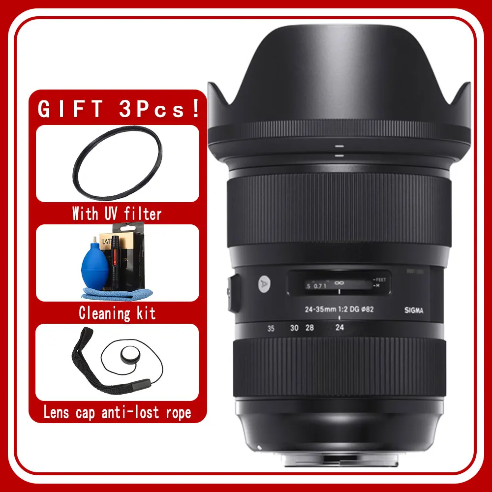 Sigma 24-35Mm F2 Dg Hsm Art Lens Per Nikon Canon