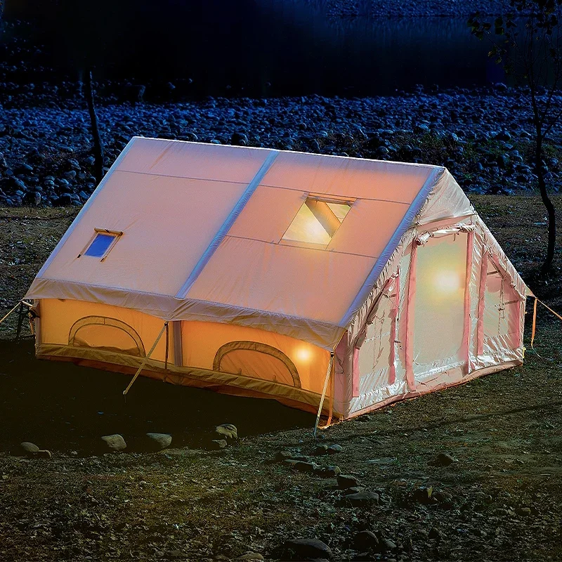 Large Inflatable Camping Tent with Sun & Rain Protection 3