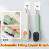 2pcs Shoe Brush Automatic Liquid Discharge Deep Cleaning Soft Bristles Household Laundry Cleaning Brush for Daily Use 2