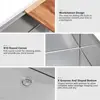 Stainless Steel Kitchen Sink 33x19 Drop In Workstation Sink 16 Gauge 10 Inch Dee 5