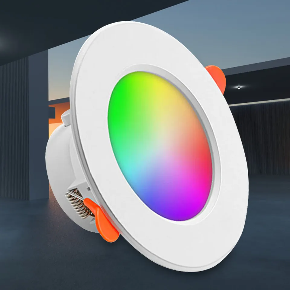 Smart Dimmable LED Downlight with Mobile Control