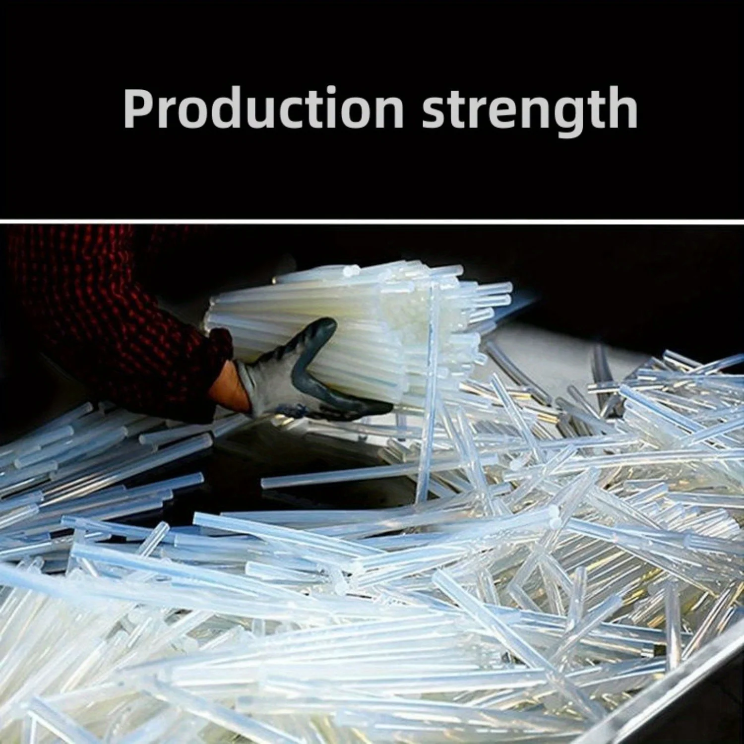 60PCS 7MM High Viscosity Transparent Strip