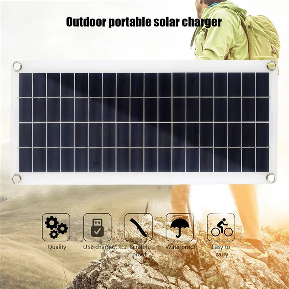 1000W solární panel 12-18V solární buňka solární panel pro telefon RV auto MP3 blok nabíječka outdoorové baterie poskytnout lodni