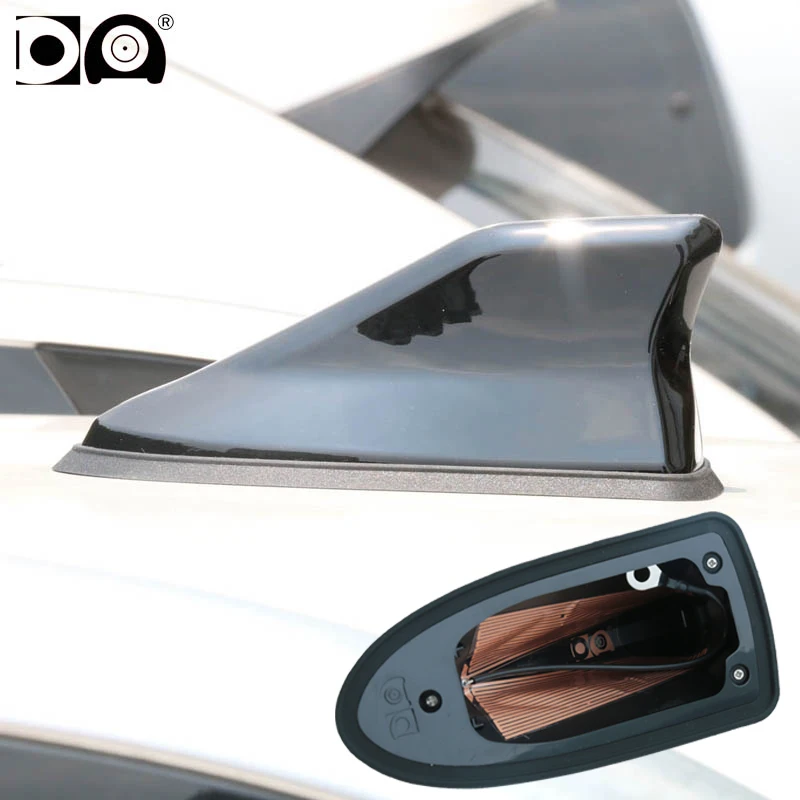Shark auto-antenne,voor Renault Captur 2013-2024 Universele auto waterdichte haaienvin antenne cover radio signaal antennes,C