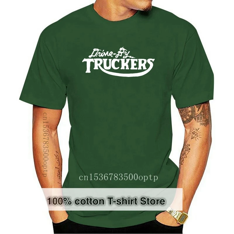 

Drive-By Truckers Rock Band Logo Men'S T-Shirt Black White S-2Xl Printing Apparel Tee Shirt