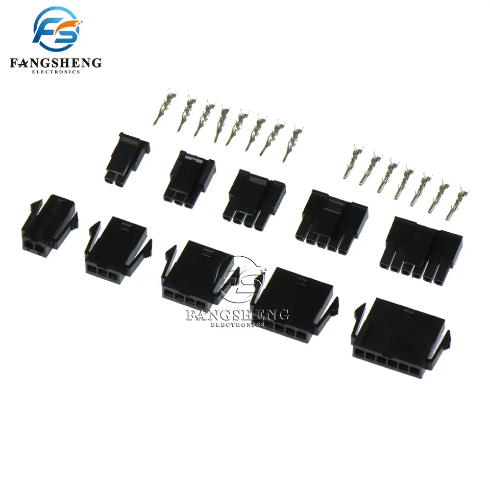 500Pcs MX3.0 3.0mm Pitch Micro-Fit 3.0 Connector Housing Male shell Female shell + Terminal 2p 3p 4p 5p 6 Pin DIY Kit image 3