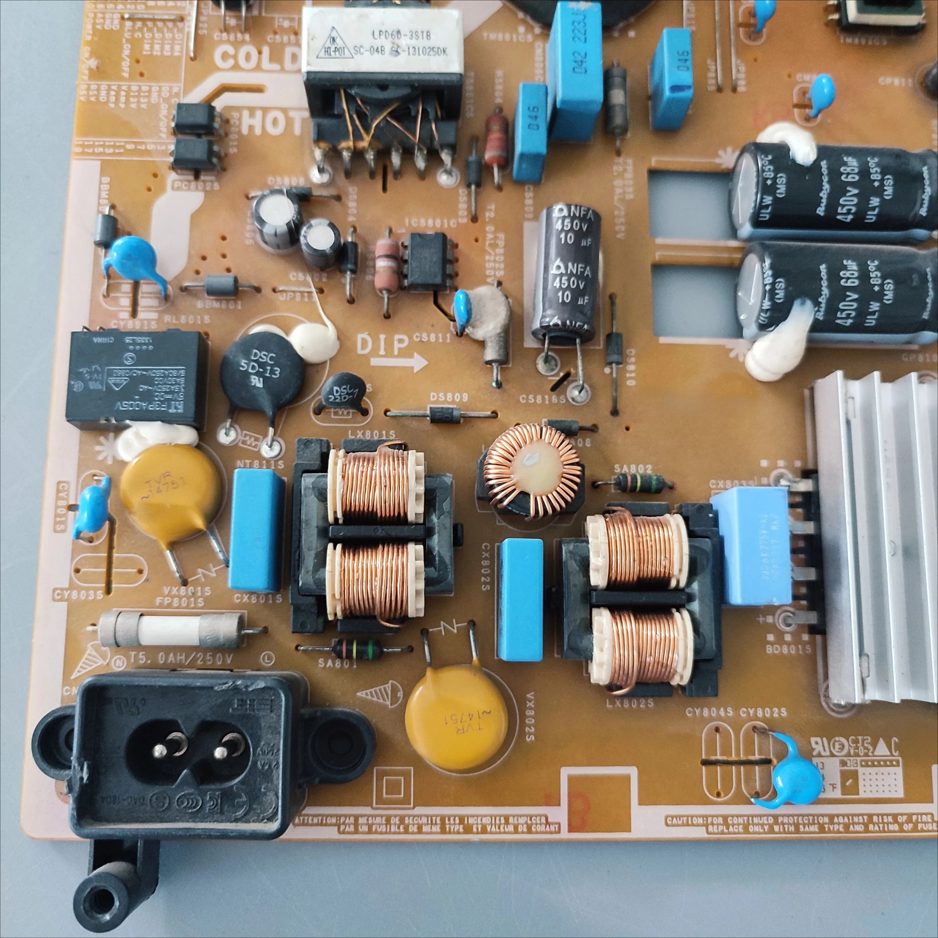 UE46F6100 L46X1QV_DSM UE46F6100AW UA46F6400AJ UE46F6400Power 공급 장치 용 삼성 전원 보드 BN44-00623D 용 원본