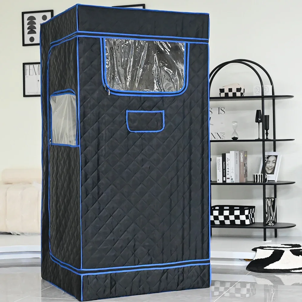 Portable Folding Steam Room Beneficial Skin 3L Machine Slimming Bath SPA Health Simple Joint Steel Frame Portable Sauna