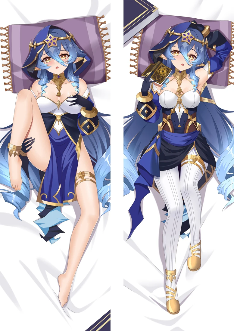 

Impact Layla Cosplay Dakimakura Pillow Case Anime Game Hugging Body Prop