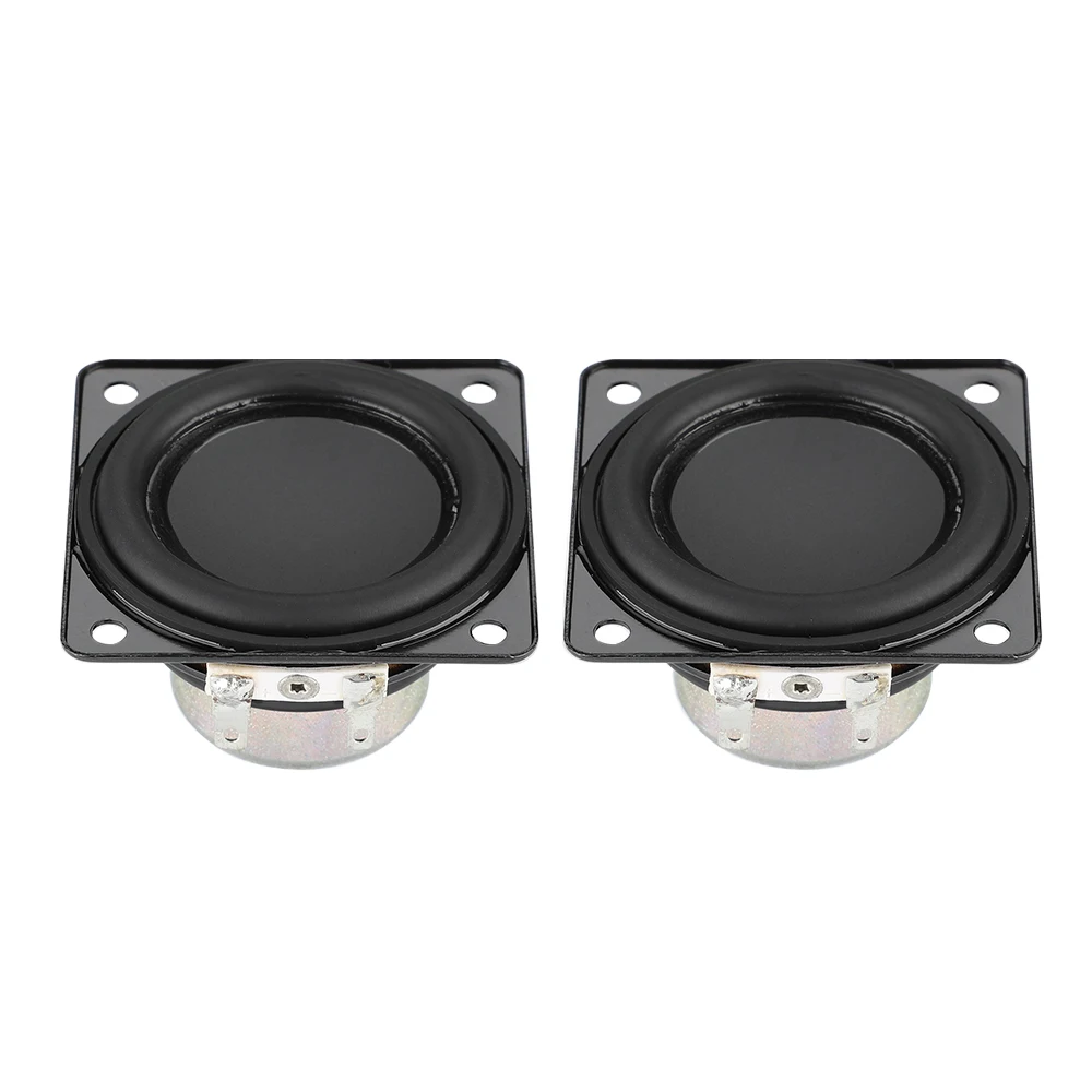Audio Speaker 2Pcs 1.75 Inch Full Range Audio Speaker 48MM 4 Ohm 15W HiFi Stereo Neodymium Loudspeaker For JBL BOSE Bluetooth Speakers
