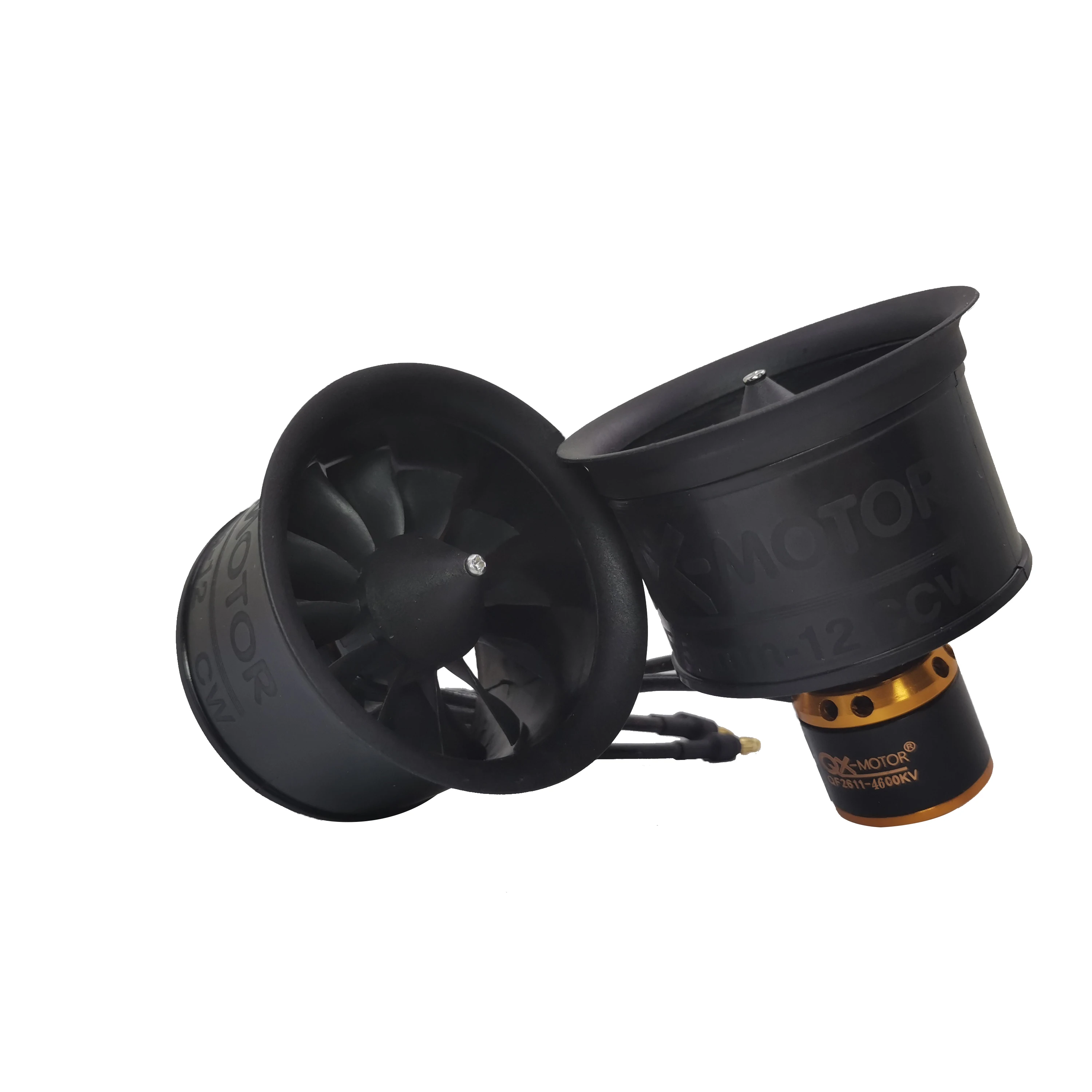 Moteur brushless haute performance 3300KV-5000KV avec rotor et stator exposés, adapté aux avions RC.
