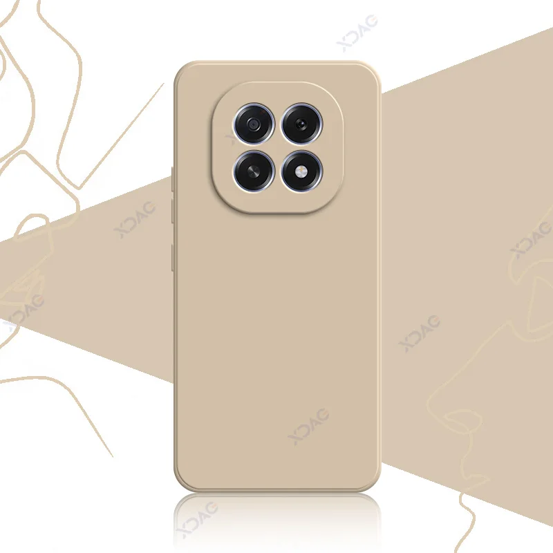 Deluxe Soft Silicone Waterproof Phone Case - Luxury Square Design