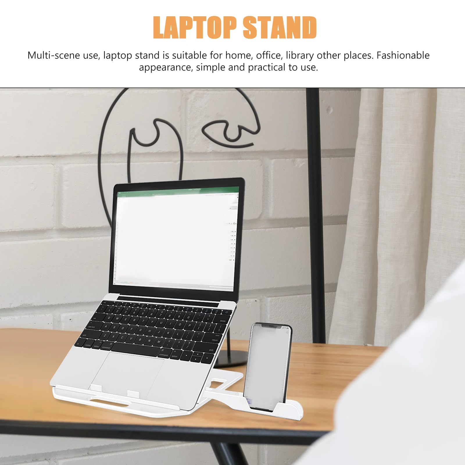 노트북 스탠드 사무용품 트레이 여행용 모바일 알루미늄 합금 컴퓨터 책상용 홀더