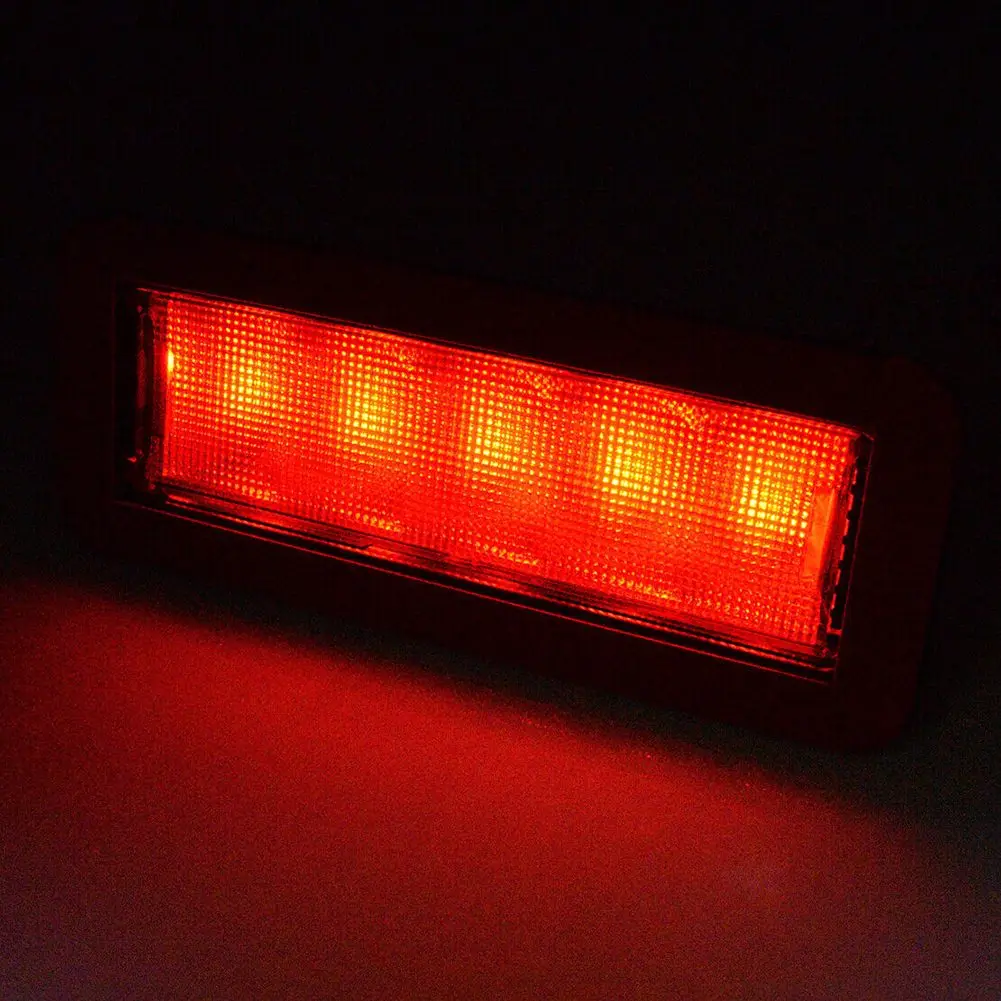 

1x Universal Car 5LED High Mount Level 3RD High Mount Brake Stop Rear Tail Light Lamp 17*5cm Auto Part