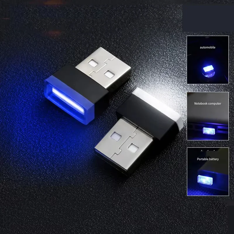 รูปสินค้า ไฟ LED ตกแต่งรถยนต์ USB สีสวย ใช้งานง่าย