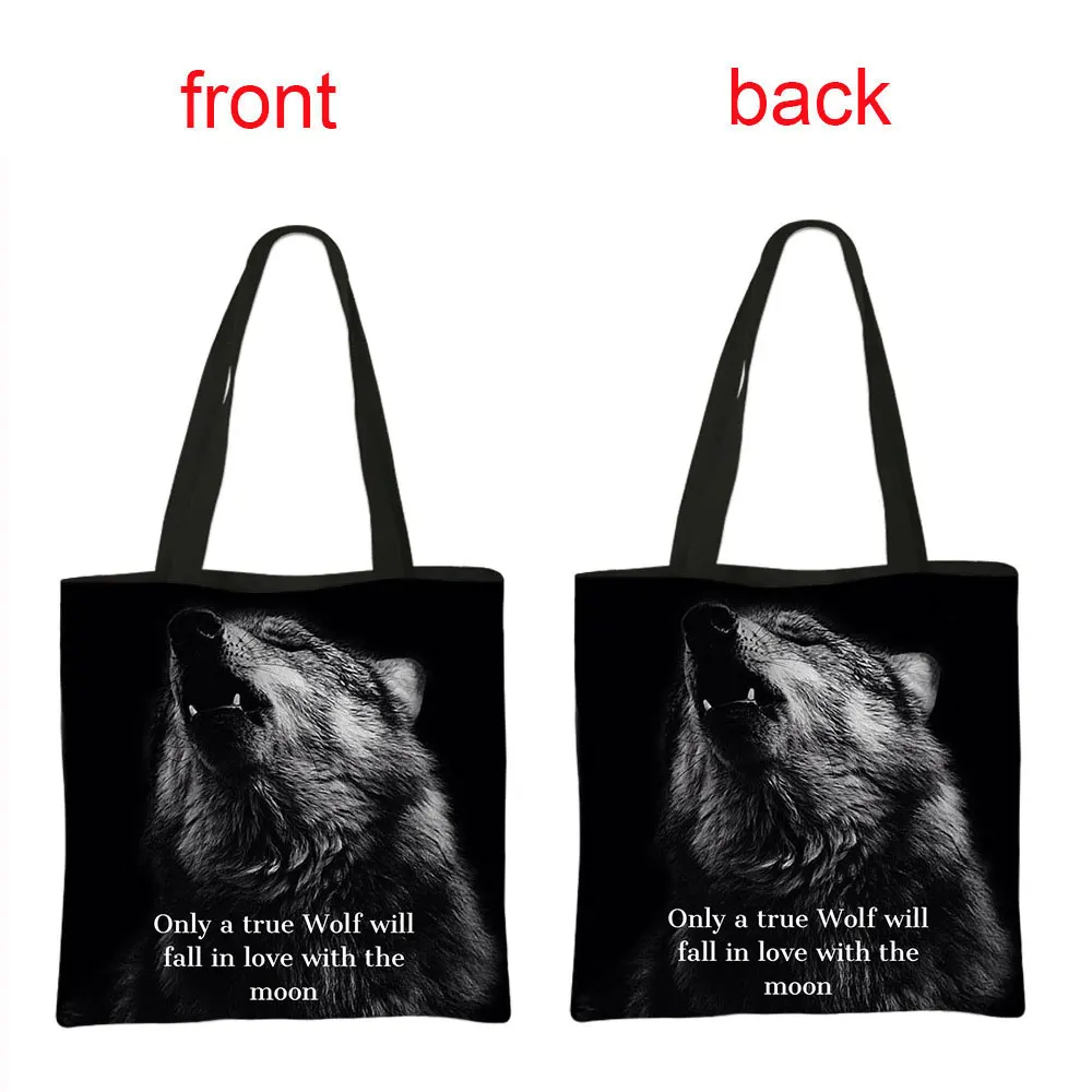 Bible Verse Be Strong and Courageous Women Handbags Lion Tiger Print Shoulder Bags for Travel Causal Totes Bag Lady Shopping Bag 