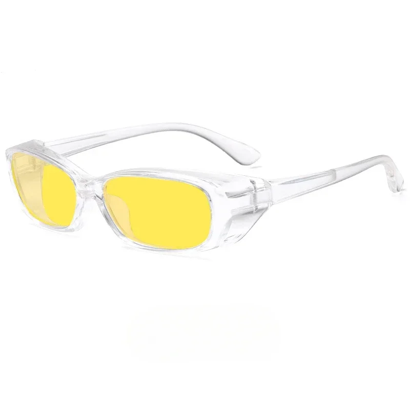 New Fashionable Anti Blue Light Night Vision Goggles Windproof Sand Pollen Flat Light Goggles Computer and Mobile Phone Goggles