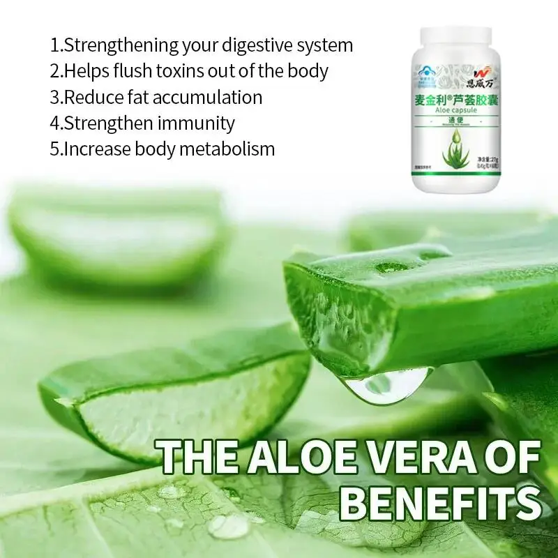Colon Cleanser Detox for Flush-Aloe Vera Softgel Capsules , Supports Digestive Health