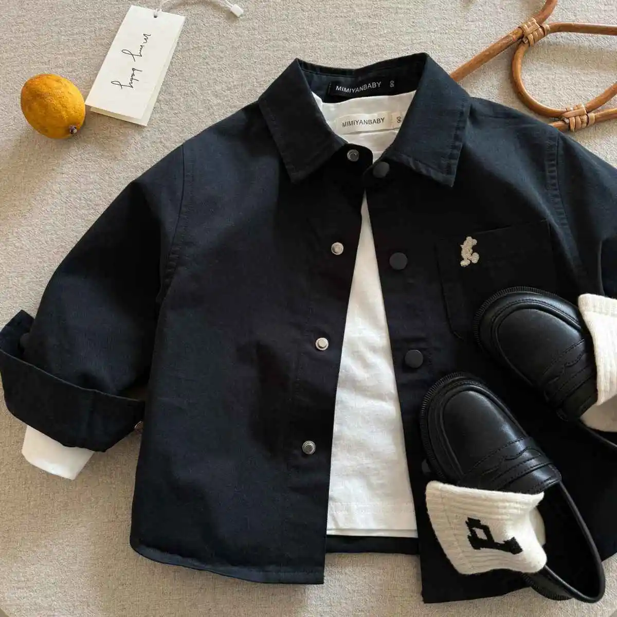 Children's Outerwear Boys 2026 Spring Autumn Style Kids Casual Shirt Fashion Cartoon Solid Color Girls' Blouses 2-10 Y Baby Top - 5