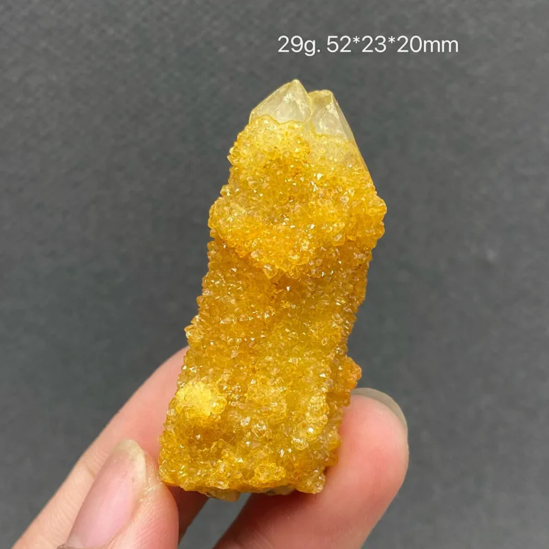 100%  Natural citrine Mineral Specimens Stones and Crystals Healing Crystal from China