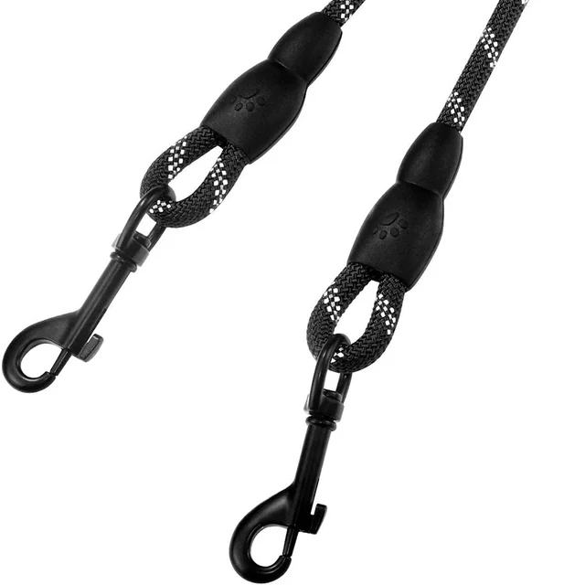 Collars for Dogs Reflective Dual Leash - No Tangle Walking Leash Suit Dog Collar Pets Accessories 6