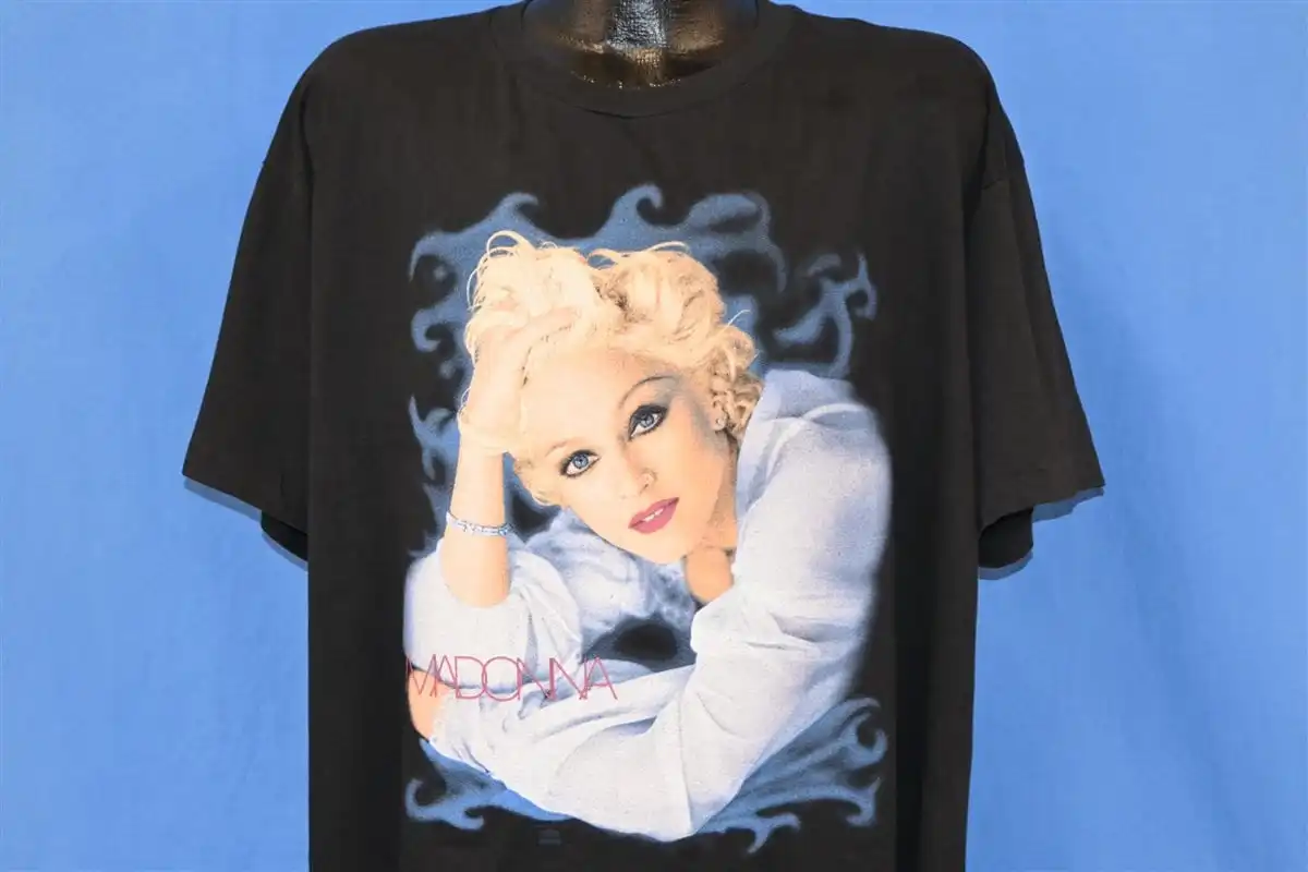 Anni '90 Madonna Bedtime Stories Album 1994 Queen Of Pop Music T-Shirt