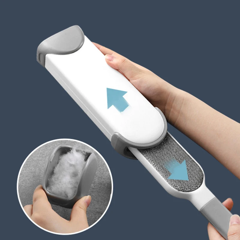 1 Pet Hair Remover, Clothing Sticky, Bed Brush, Suitable For Clothing, Furniture, Carpet, Cat And Dog Hair Removal Tools, White 4