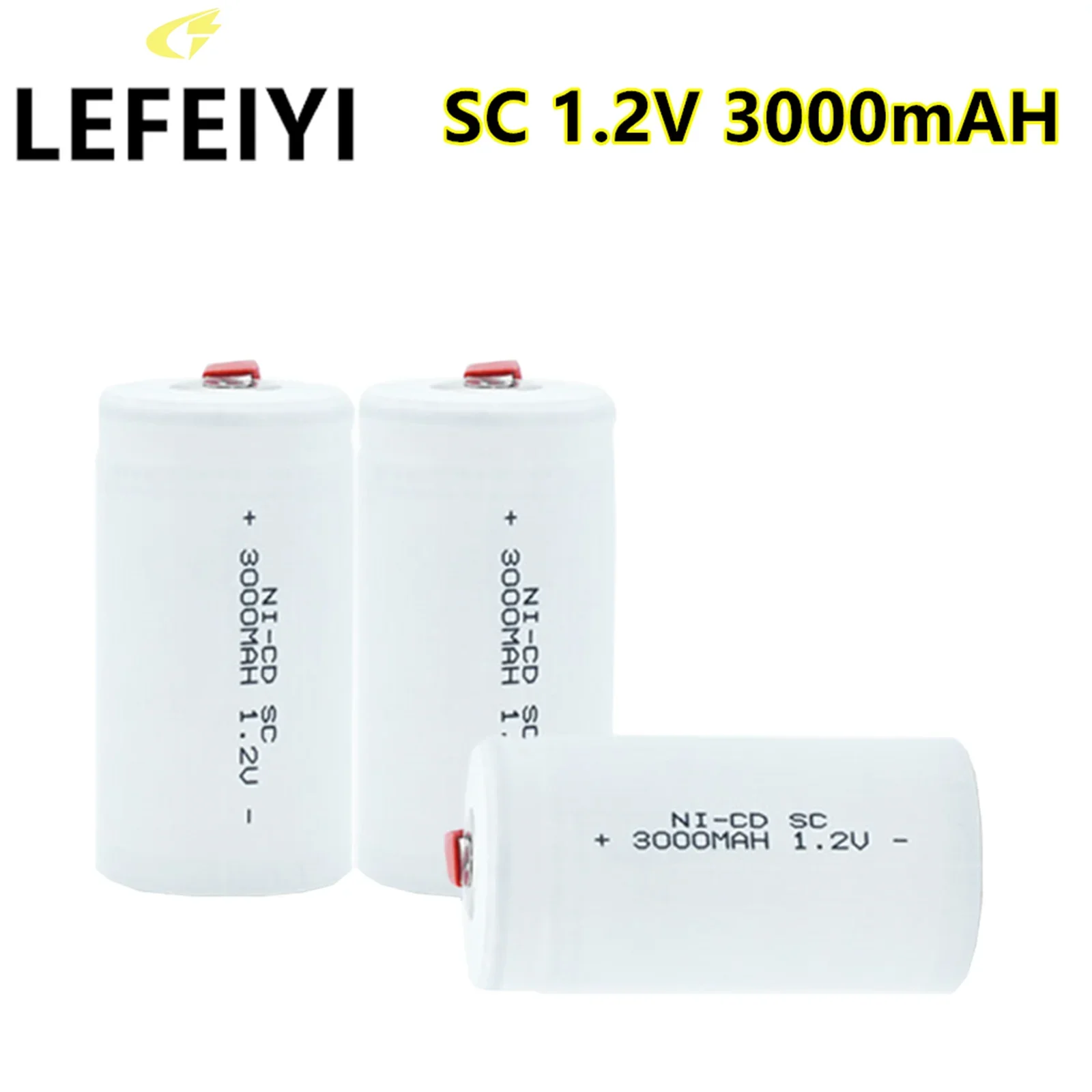 

1.2V 3000mAh SC nickel cadmium rechargeable battery with Tab electric tool nickel cadmium SUBC battery